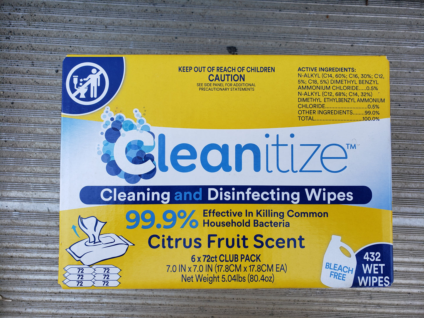 Cleanitize 6 Pack Case