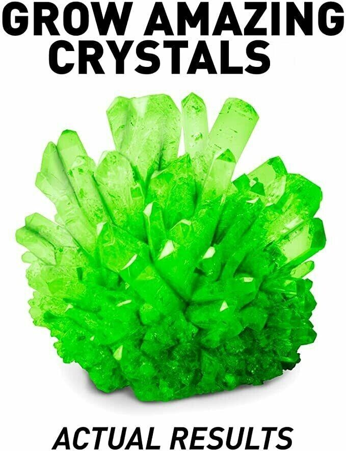 National Geographic Glow-in-the-Dark Crystal Lab Grow Kit - STEM Kids Craft
