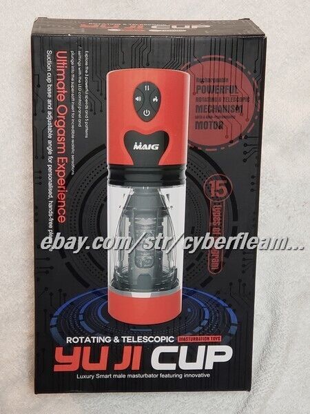 Male Masturbators Automatic HandsFree Telescopic Cup Stroker Men Sex Toy