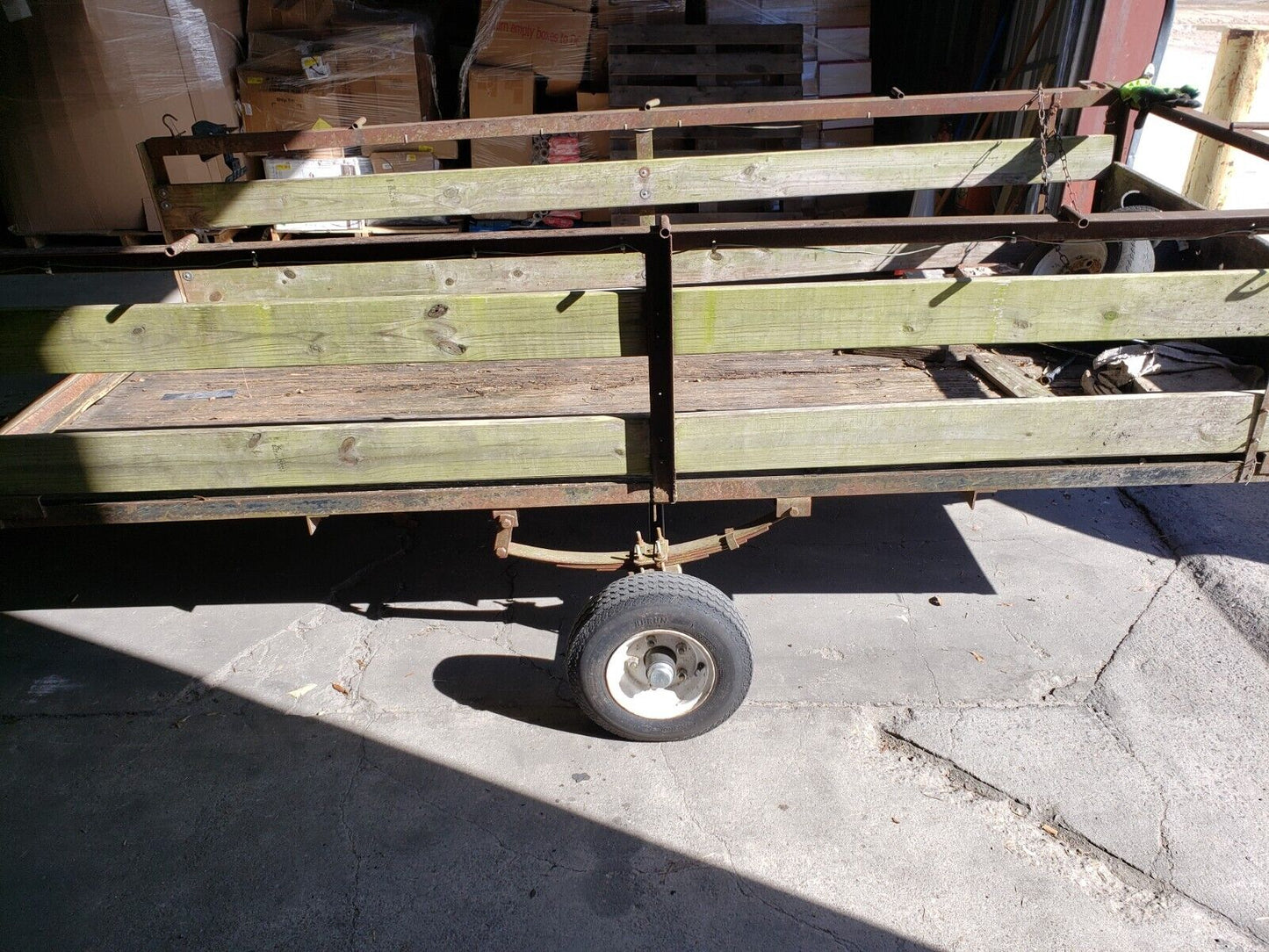 Utility Trailer 5x10 w lights and ramp