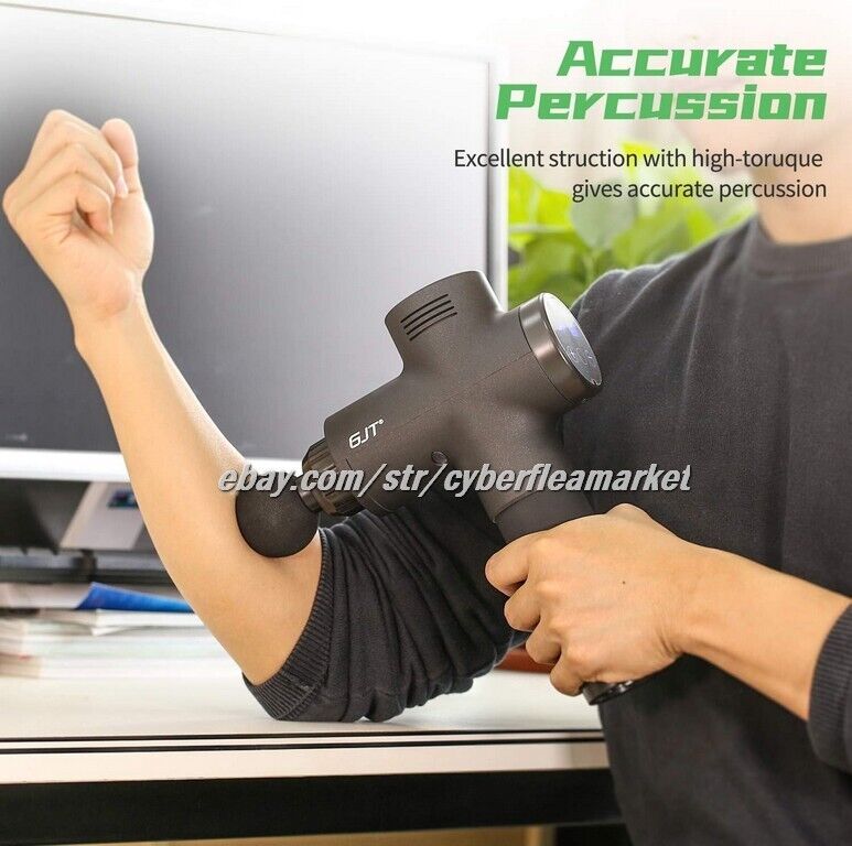 GJT Deep Tissue Percussion Massage Gun-Athletes, Massager,Pain Relief,THERAPUTIC
