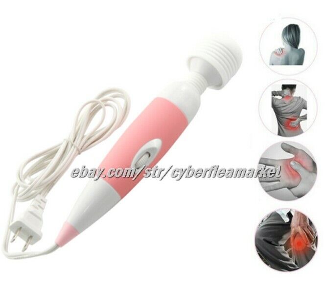 Multi-Speed Neck Full Body Personal Massage Wand Handheld Vibrator For Women Men