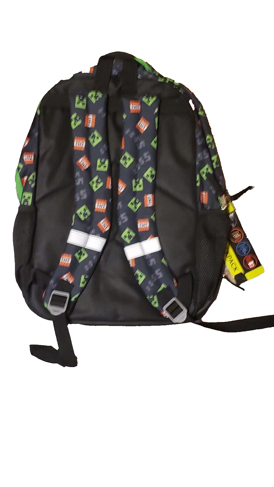 Minecraft TNT Boys 17" Light Up & Minecraft Survival mode w headphone backpacks