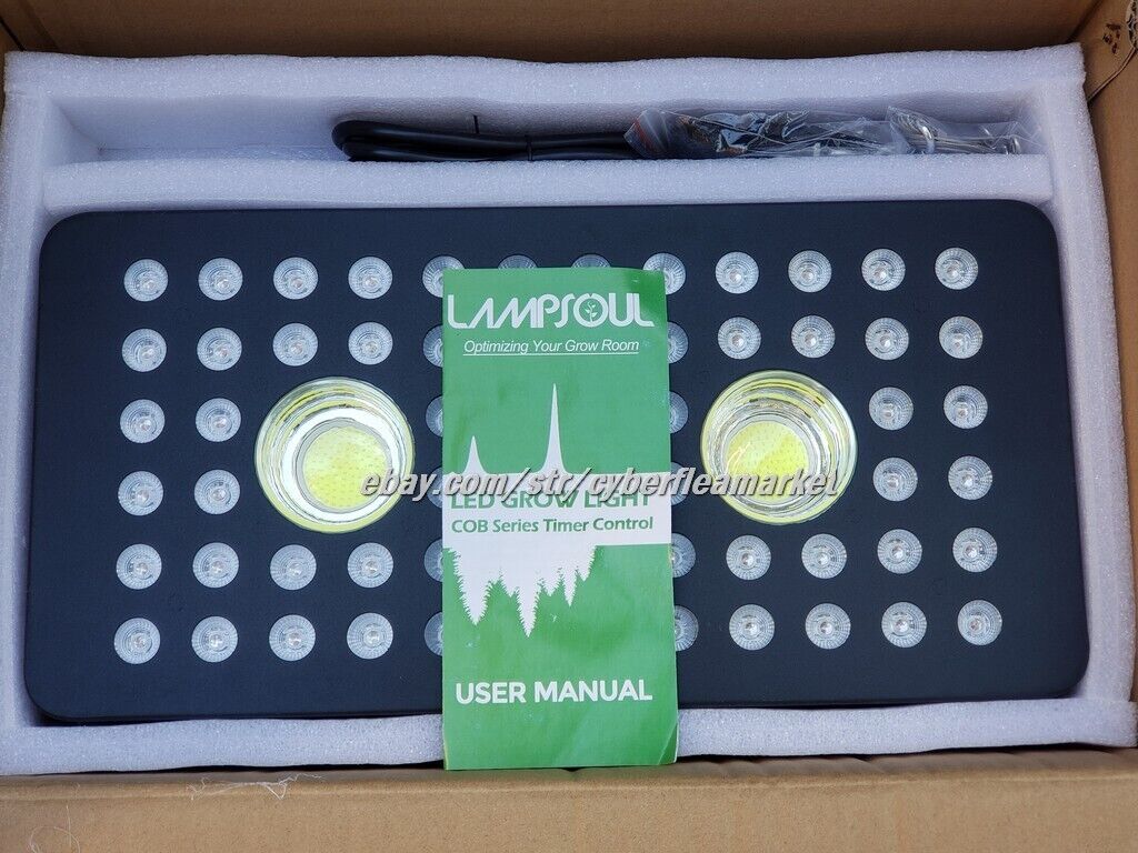 1200W LED PRO Grow Light LAMPSOUL Full Spectrum Indoor Plant Veg Flower Dimmable