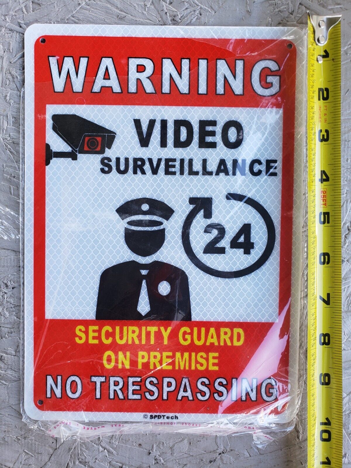 Warning Security Cameras In Use ~ Video Surveillance Camera Sign