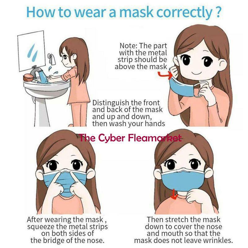 Carbon Activated Face Mask Washable Reusable Neoprene PM2.5 RED/BLUE/BLACK