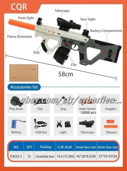 CRQ M4 STAR WARS Gel Blaster kit NEW