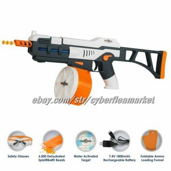 RED M416 Electric Rifle Water Bullet Gun Gel Blaster🔥🔥 LARGE SIZE RAPID FIRE!