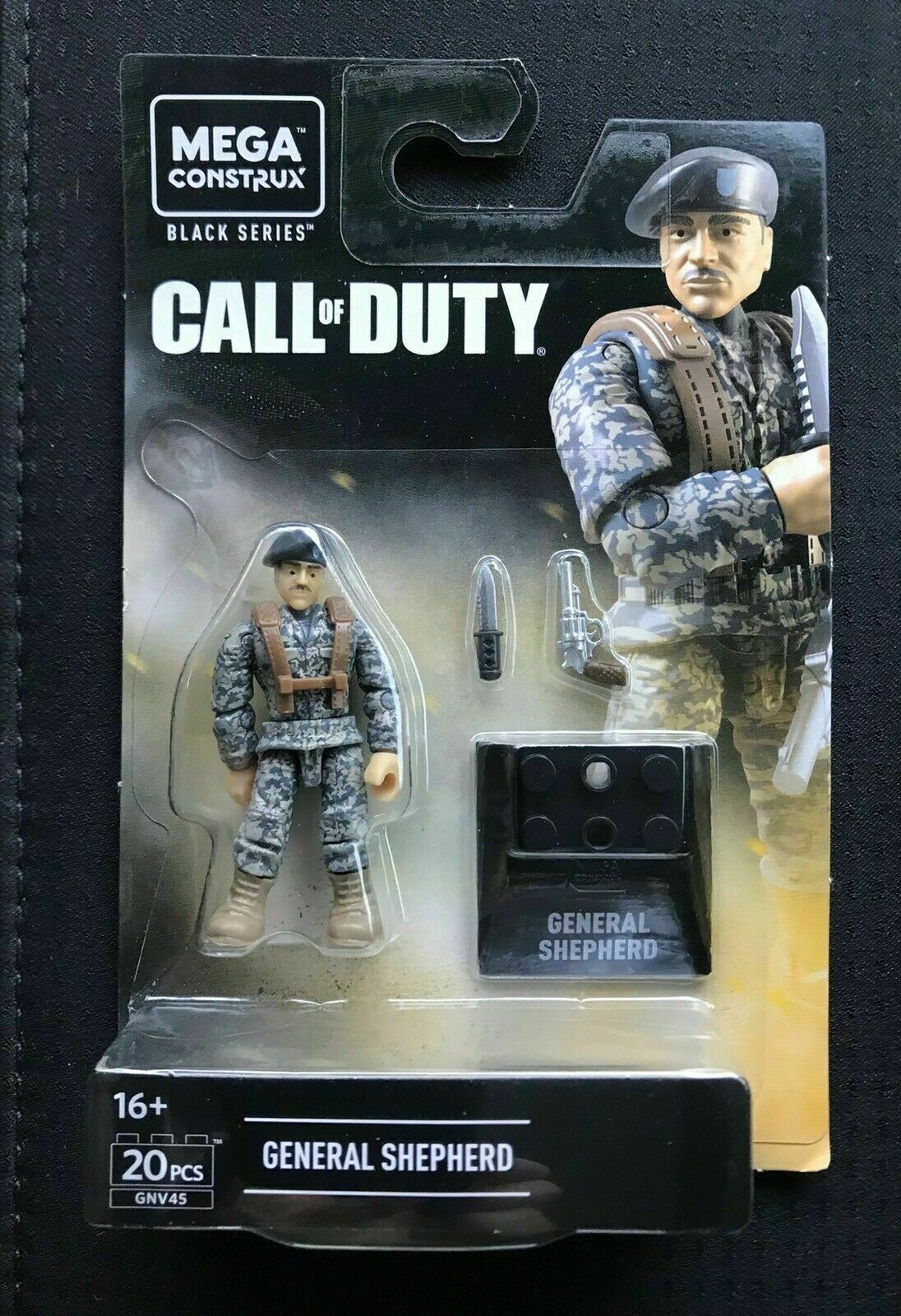 Mega Construx Call of Duty Black Series NEW MACTAVISH/SHEPHERD/LOGAN/WOODS N Mor