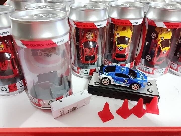 Mini RC Soda Can Race Car - 2.4ghz RACE AS MANY AS YOU WANT!!