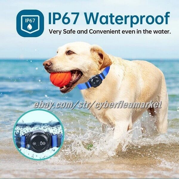 KAROTEZH Dog Bark Collar USB Rechargeable Anti Bark Collar Barking Dog Training