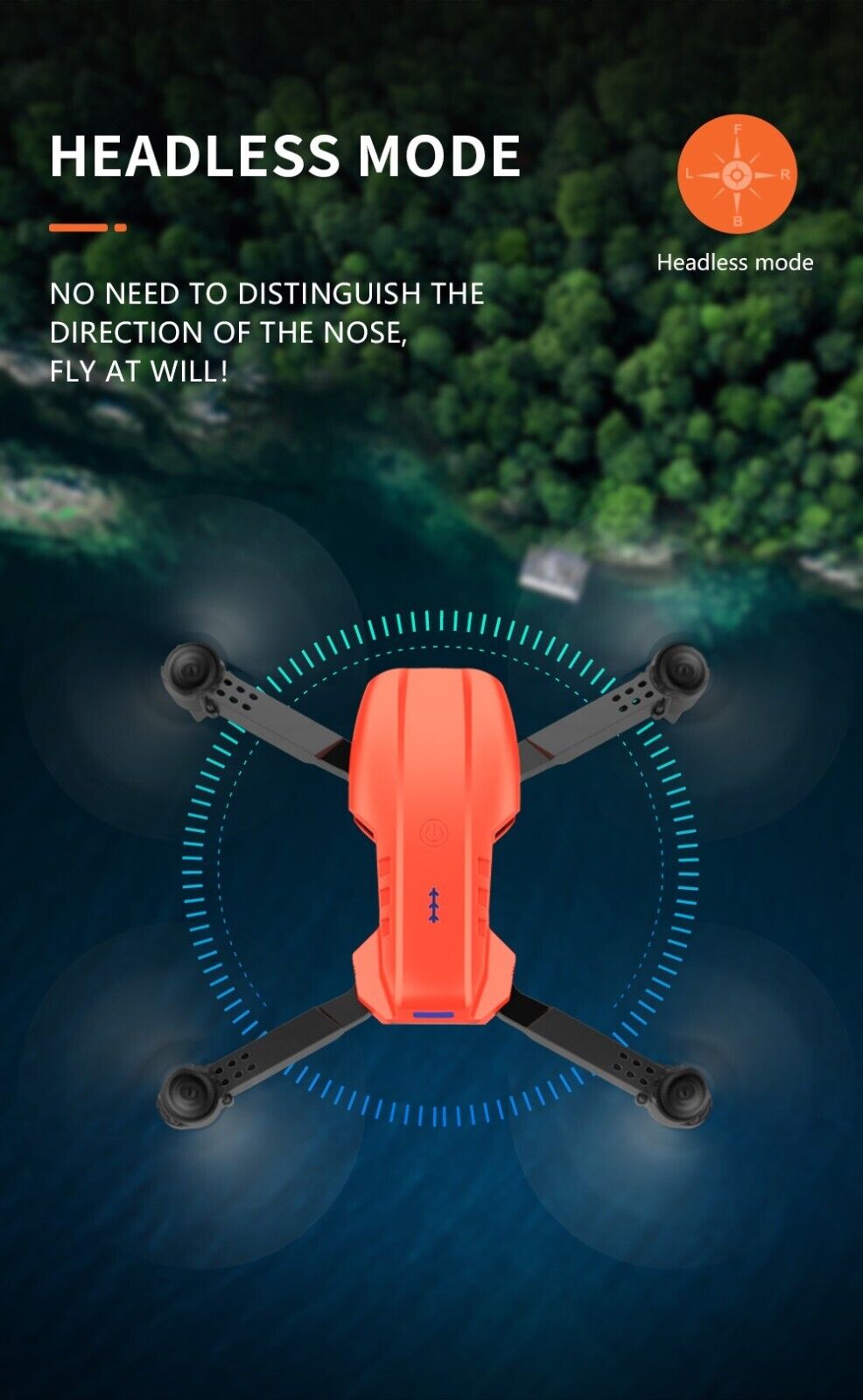 E88 Pro WIFI FPV Foldable Quadcopter HD 4K Wide Angle Dual Camera Drone GREY
