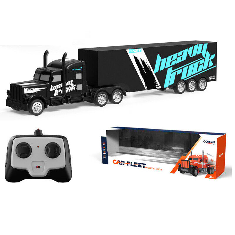 RC Semi Truck And Trailer 18 Inch 2.4Ghz Fast Speed 1:16 Scale Electric