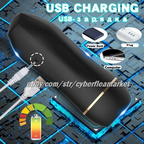 Male Masturbaters Automatic Handsfree Sucking Cup Telescopic Stroker Men Sex Toy