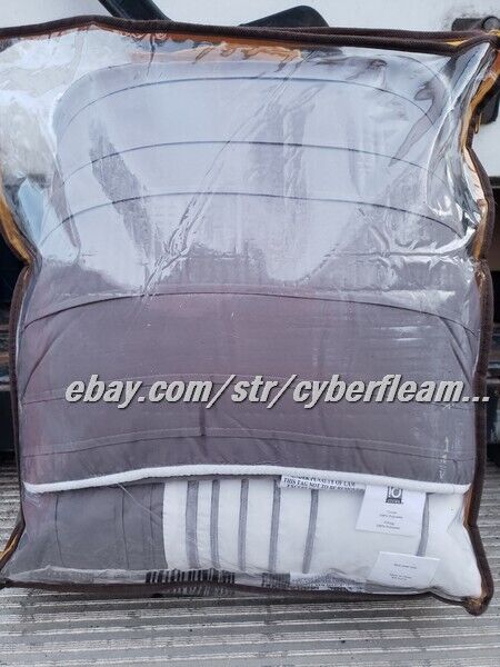 Daniel 6 Piece Bed Twin / XL Comforter in Black and Grey