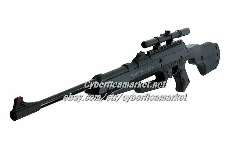 Barra Sportsman 900 Air Rifle Multi-Pump .177 BB Pellet Gun w/ Scope Long Range!