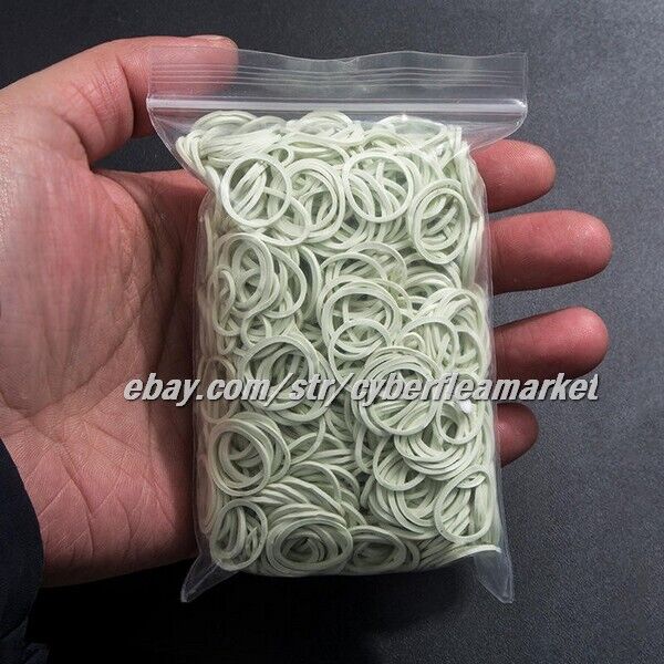 Gun Keychain Elastic Rubber Band Shooting Pistol Folding