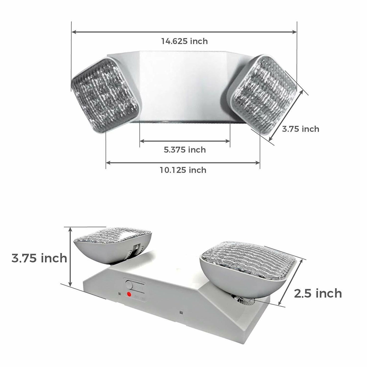 Ciata LED Emergency Ultrabright White Light with Battery Back-up 90 Min minimum