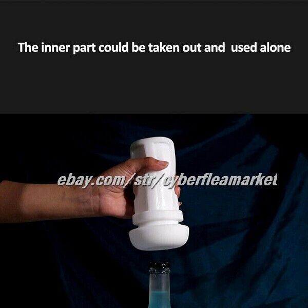 Male Masturbaters Automatic Handsfree Sucking Cup Telescopic Stroker Men Sex Toy
