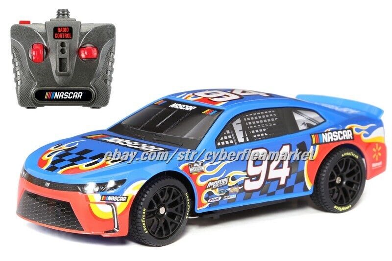 RC 1:24 Scale NASCAR Sports Car Race Set Remote Control Car Toys Gifts for Kids