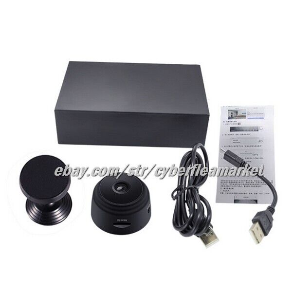 Mini Hidden Spy Camera Wireless Wifi IP Home Security HD 1080P DVR Night Vision
