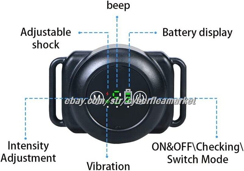 KAROTEZH Dog Bark Collar USB Rechargeable Anti Bark Collar Barking Dog Training
