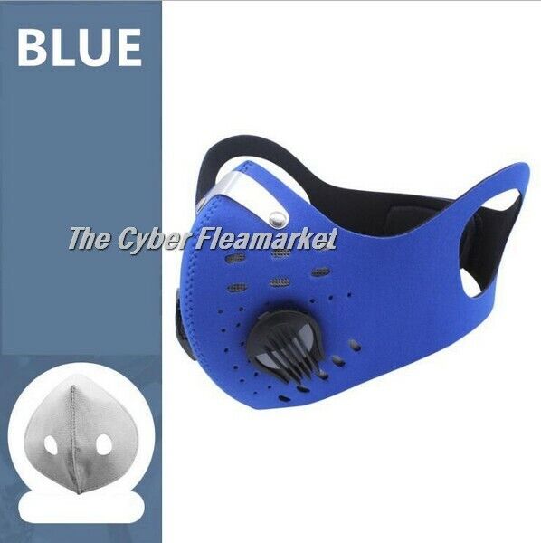 Boer Sports Face Protection Filtered Facemask Breathable/Washable/Durable/Reuse