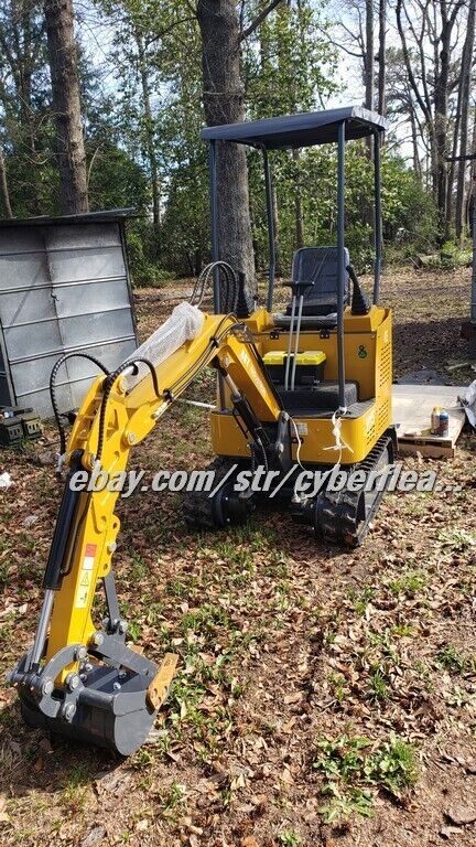 2023 AGT H15 Hydraulic Mini Excavator Crawler Blade Thumb New