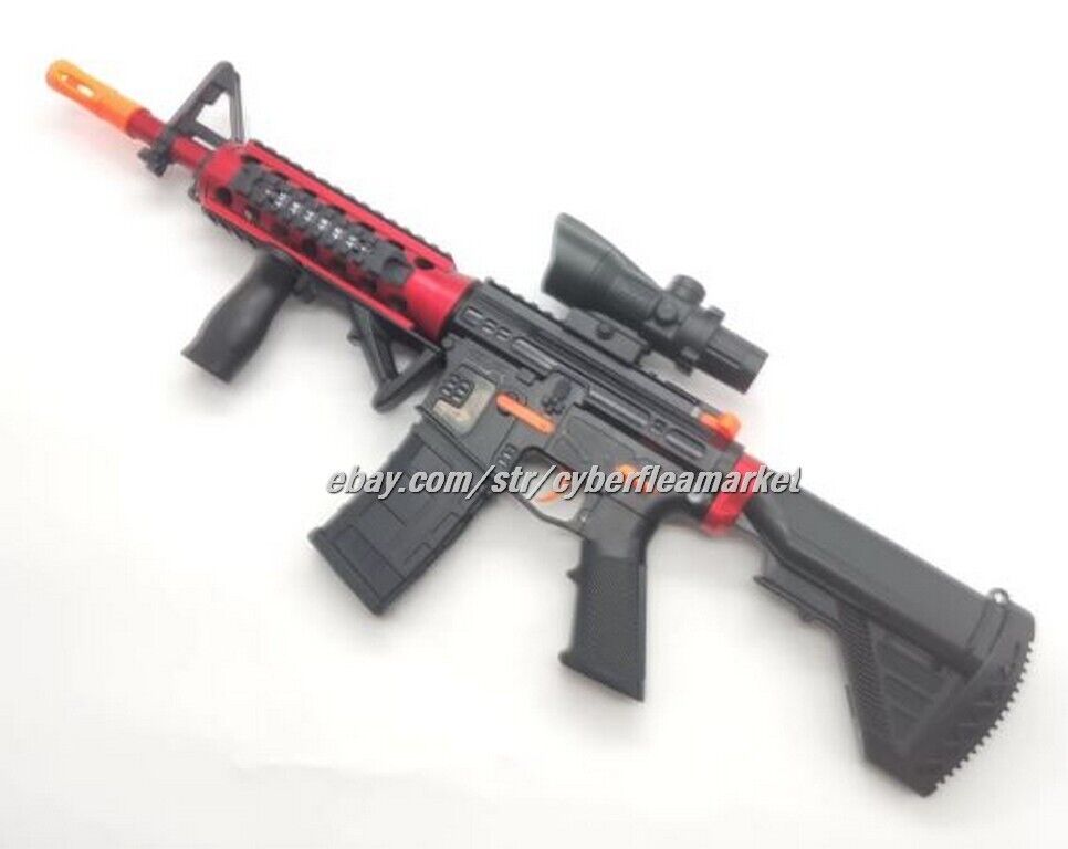 Gel Blaster M416A Electric Outdoor Toy (Intermediate Level) Red drum fed