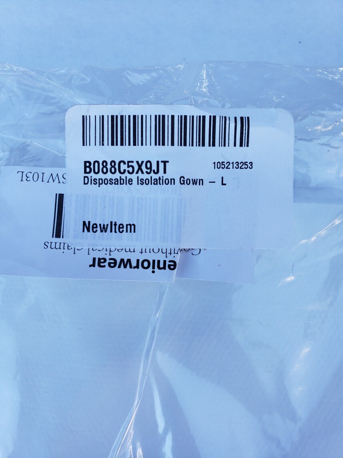 Disposable Isolation Gown