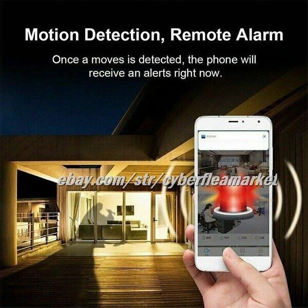 Mini Hidden Spy Camera Wireless Wifi IP Home Security HD 1080P DVR Night Vision