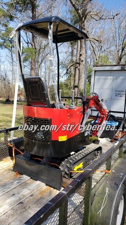 2023 LANTY LAT-13 Hydraulic Mini Excavator Crawler Blade Manual Thumb NEW