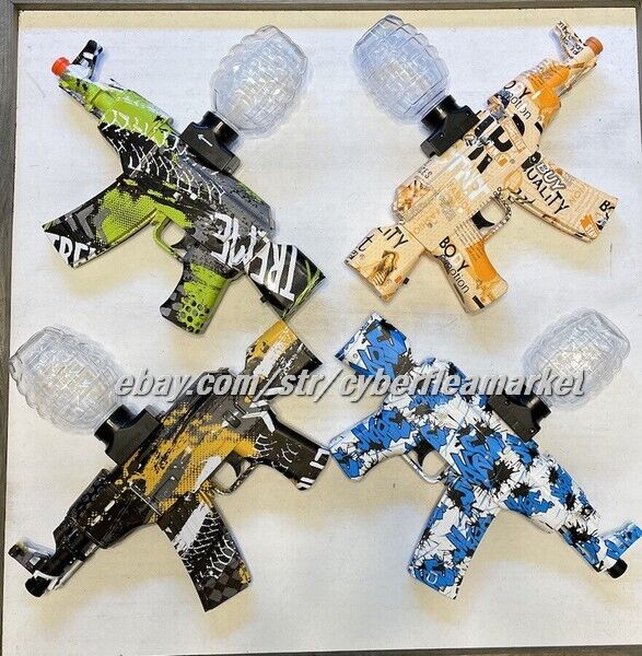 Automatic Gel Splatter AK47 Toy Rifle Gun Electric Blaster eco friendly