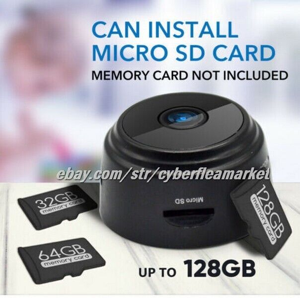 Mini Hidden Spy Camera Wireless Wifi IP Home Security HD 1080P DVR Night Vision