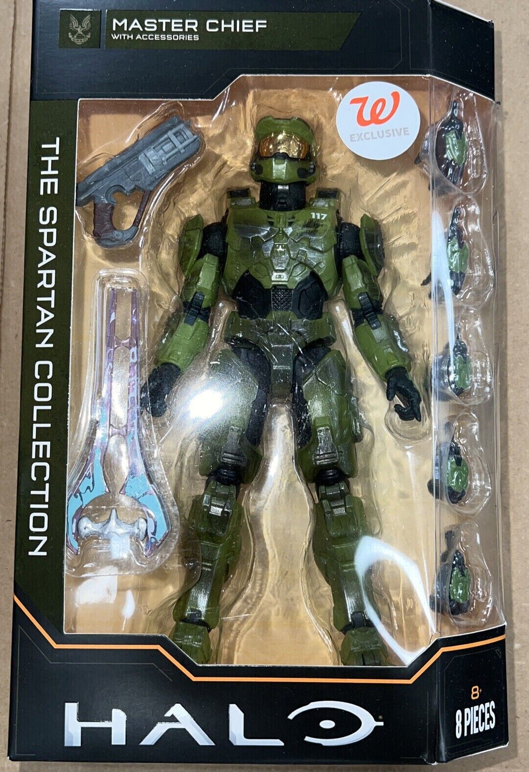 Halo The Spartan Collection Master Chief Walgreens Exclusive Action Figure New