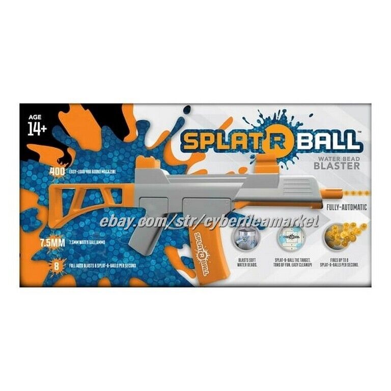 Splat R Ball Soft Water Bead Blaster Fully Automatic SRB400 BRAND NEW!!
