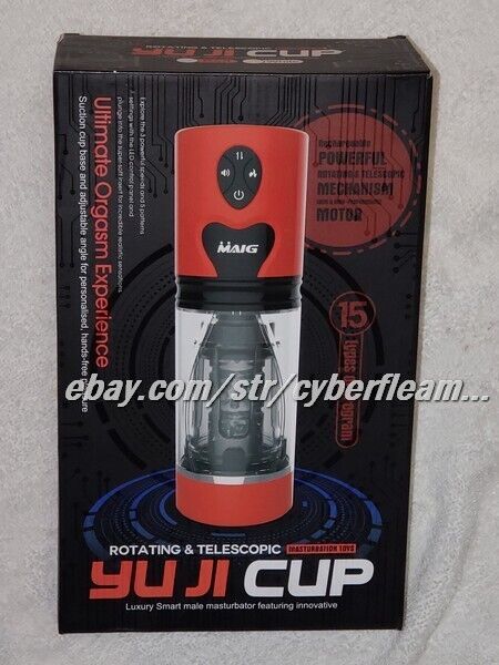 Male Masturbators Automatic HandsFree Telescopic Cup Stroker Men Sex Toy