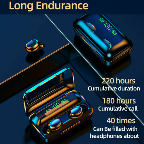 Bluetooth Earbuds for iPhone Samsung Android Wireless Earphone Waterproof Sport