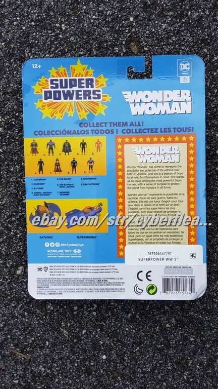 DC - Super Powers - Green Lantern/Wonder Woman/Night Wing/ Justice League - NEW