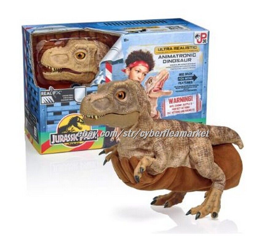 Jurassic Park World REAL FX BABY T-REX Realistic Animatronic Dinosaur Puppet