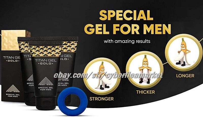 Titan Gel Lubricant for Men Original w/ Hologram Geuine Shipping from USA