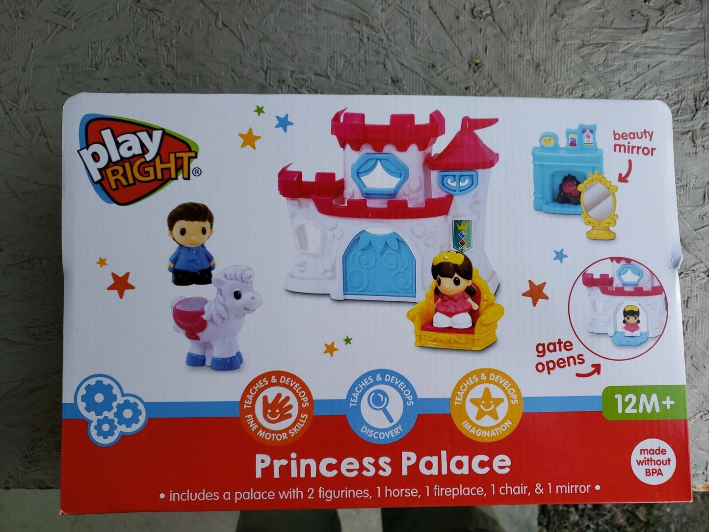 Play Right PRINCESS PALACE Set 2023 Palace Prince Princess Furniture NEW