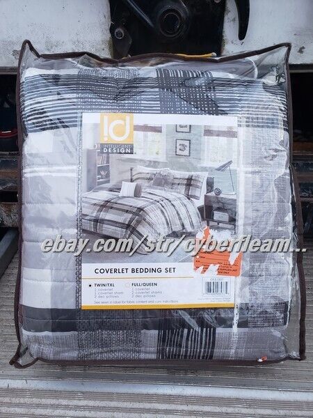 Daniel 6 Piece Bed Twin / XL Comforter in Black and Grey