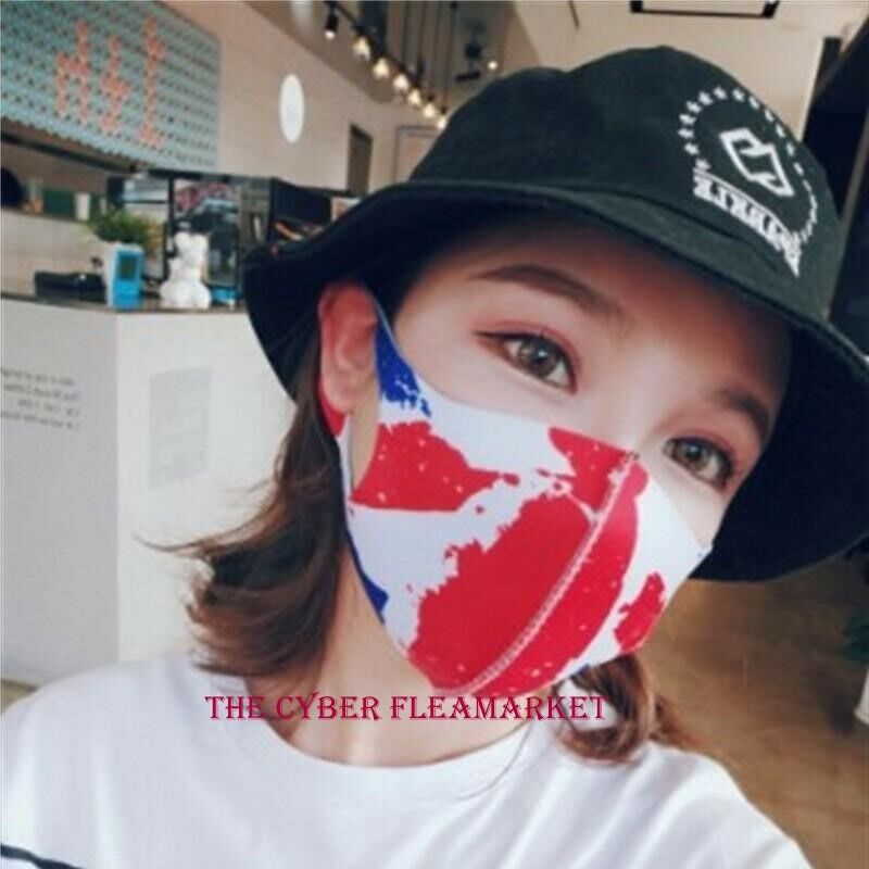 Reusable Washable Polyester Blend Face Mask Cycling Face Cover Bandana 3 pack