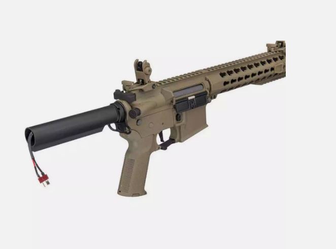 LANCER TACTICAL Gen 3 CQB Tan Airsoft AEG Rifle (LT-24T-G3)
