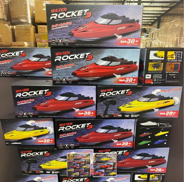 Water Rocket 3 Jet boat YELLOW