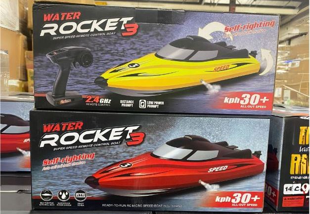 Water Rocket 3 Jet boat YELLOW