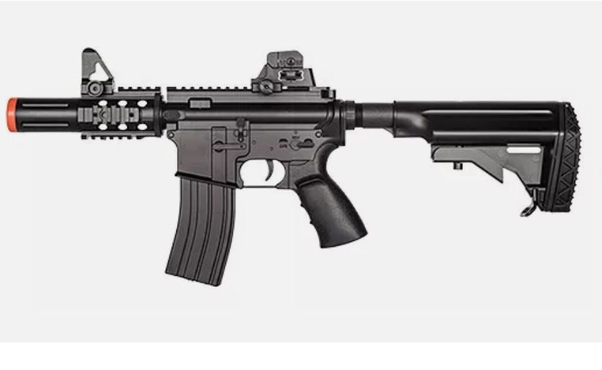 WELLS HYBRID GEARBOX M4 CQB AEG RIFLE - fully auto and semi - AIRSOFT