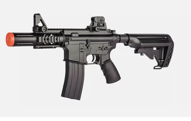 WELLS HYBRID GEARBOX M4 CQB AEG RIFLE - fully auto and semi - AIRSOFT
