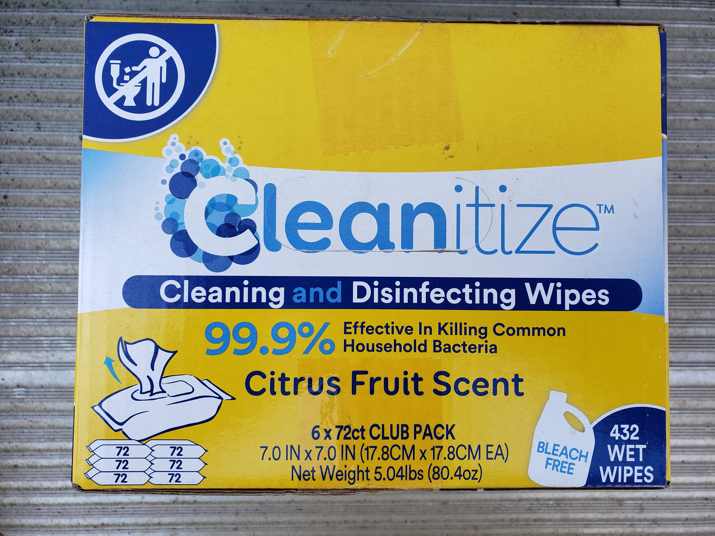 Cleanitize 6 Pack Case